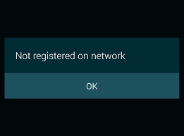 not registered on network samsung